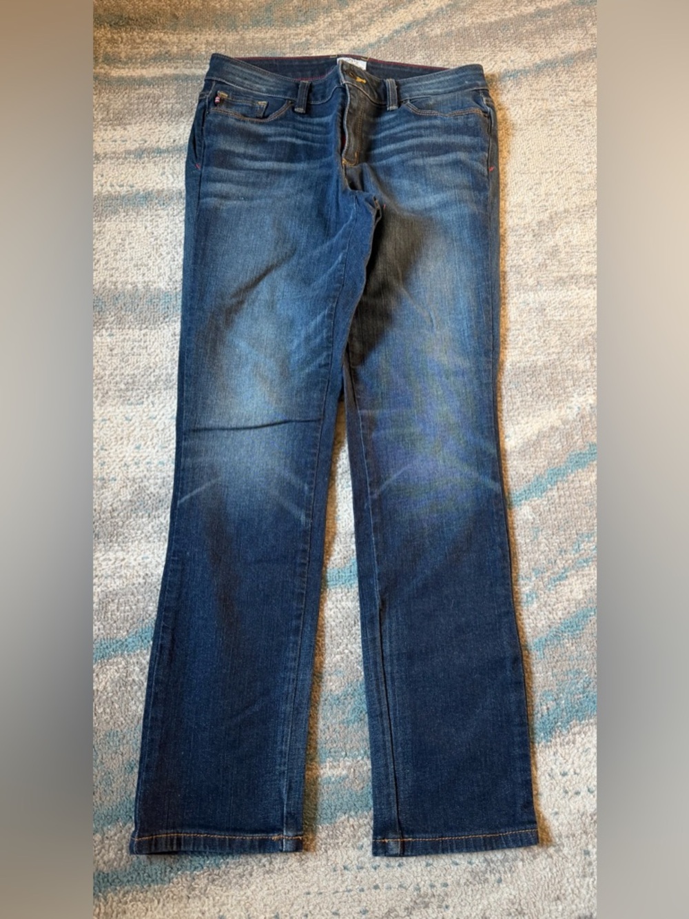 Liz Claiborne Size 4 Blue Boyfriend Skinny Jeans